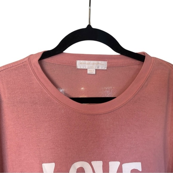 Spiritual Gangster Love More Pink Top Size Large (L) - Picture 3 of 7